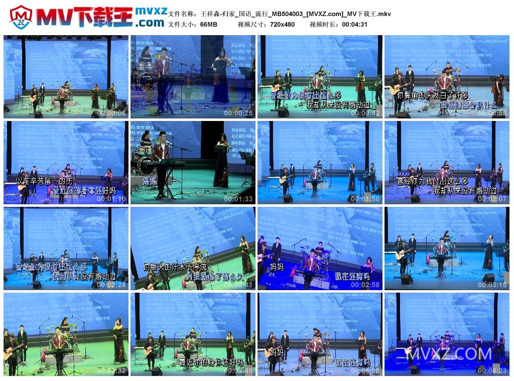 王祥森-归家_国语_流行_MB504003